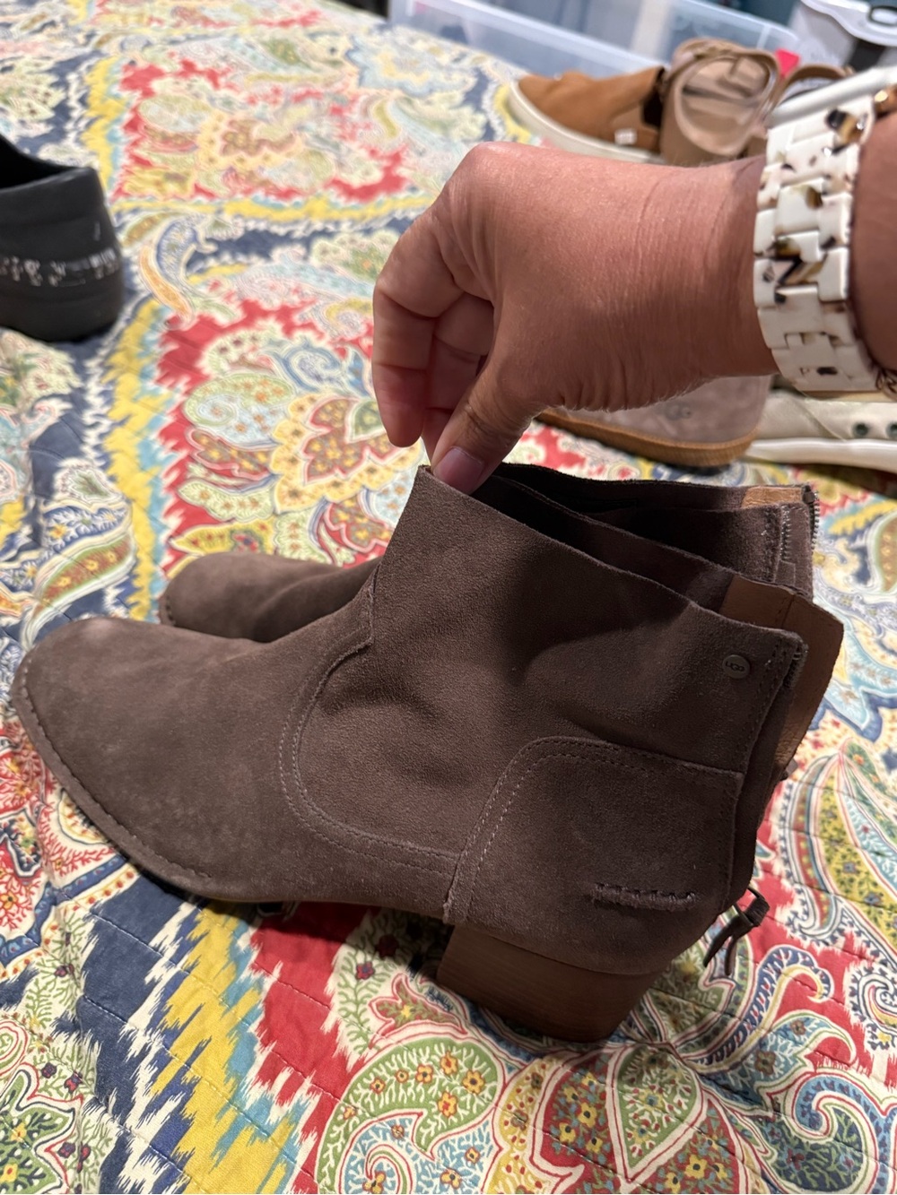 UGG Brown Suede Boots